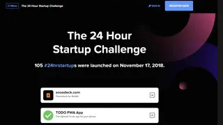 The 24 Hour Startup Challenge screenshot