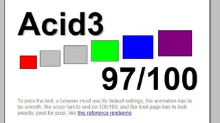 The Acid3 Test screenshot