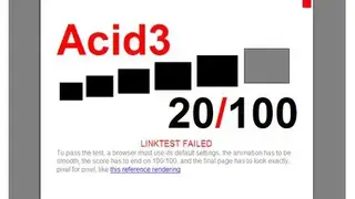 The Acid3 Test screenshot