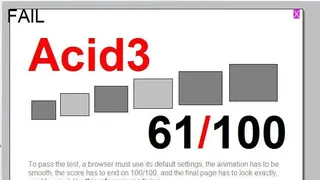 The Acid3 Test screenshot