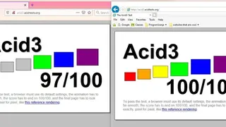 The Acid3 Test screenshot