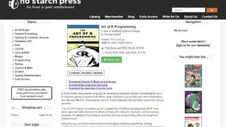 The Art of R Programming screenshot