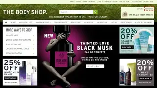 The Body Shop screenshot