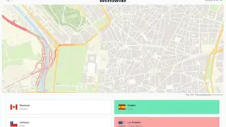 The City Map Quiz screenshot