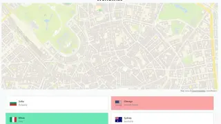The City Map Quiz screenshot