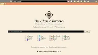 The Classic Browser screenshot