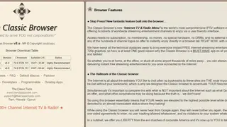 The Classic Browser screenshot