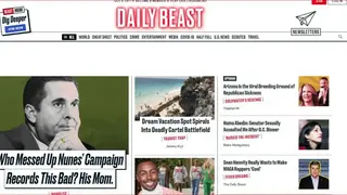 The Daily Beast screenshot