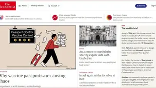 The Economist screenshot