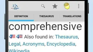 The Free Dictionary screenshot