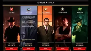 The Godfather Five Families screenshot