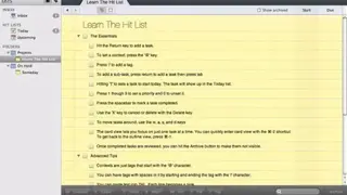 The Hit List screenshot