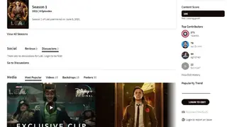 The Movie db screenshot