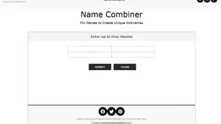 The Name Combiner screenshot
