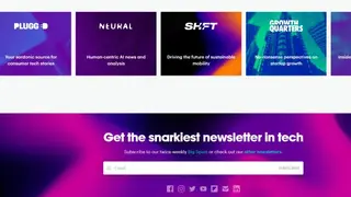 The Next Web screenshot