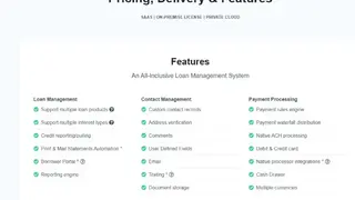 The Nortridge Loan System screenshot