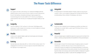 The Power Tools screenshot