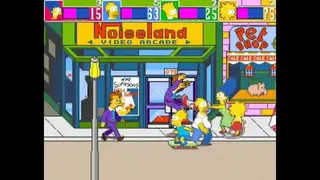 The Simpsons Arcade Game screenshot