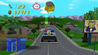 The Simpsons: Road Rage screenshot