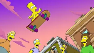 The Simpsons Skateboarding screenshot
