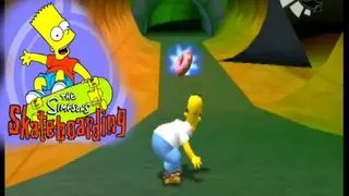 The Simpsons Skateboarding screenshot