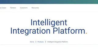 The SnapLogic Intelligent Integration Platform screenshot