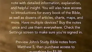 The Study Bible screenshot