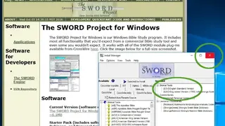 The SWORD Project screenshot