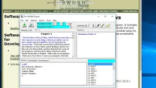 The SWORD Project screenshot