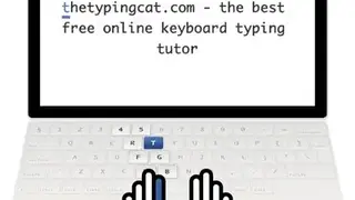 The Typing Cat screenshot