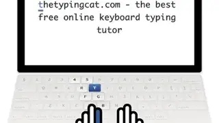 The Typing Cat screenshot