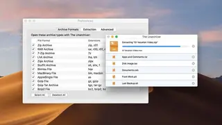 The Unarchiver screenshot