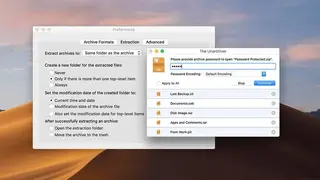 The Unarchiver screenshot