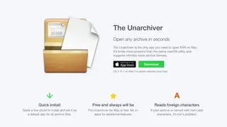 The Unarchiver screenshot