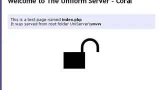The Uniform Server screenshot