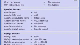 The Uniform Server screenshot