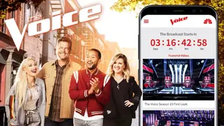 THE VOICE OFFICIAL APP ON NBC screenshot