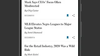 The Wall Street Journal screenshot