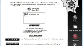 The Web Blocker screenshot