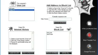 The Web Blocker screenshot