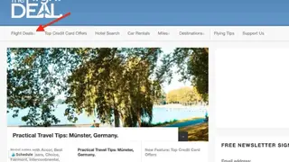 Theflightdeal screenshot
