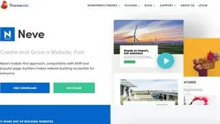 Themeisle Neve screenshot