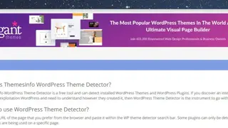 Themesinfo WordPress Theme Detector screenshot