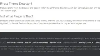 Themesinfo WordPress Theme Detector screenshot