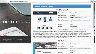 Themesinfo WordPress Theme Detector screenshot