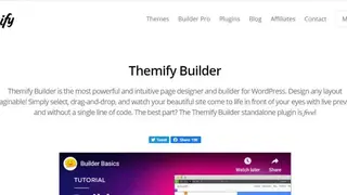 Themify Builder screenshot