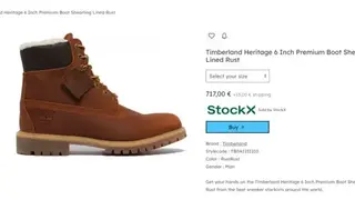 Thenextsole screenshot