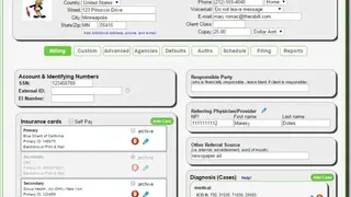 Therabill screenshot