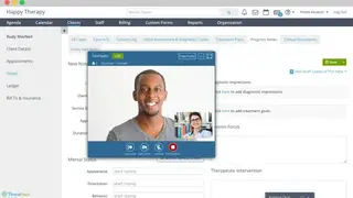 TheraNest Telehealth screenshot