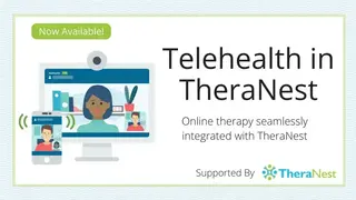 TheraNest Telehealth screenshot